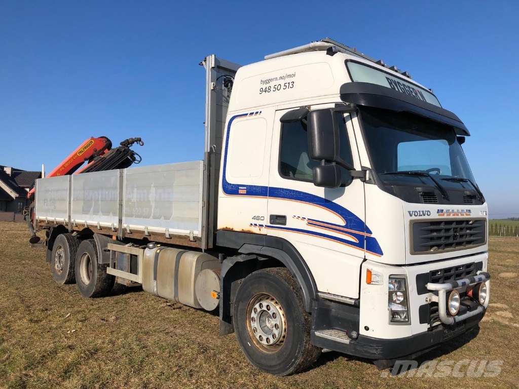 Volvo FM 12 Platformas/izkraušana no sāniem
