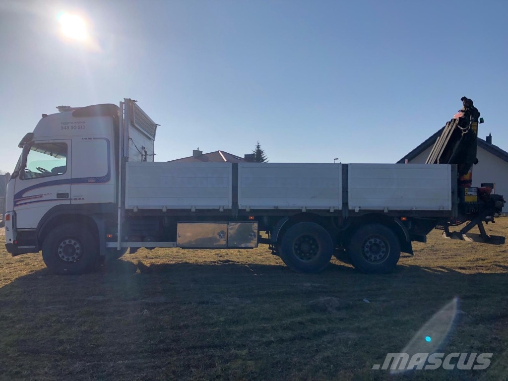 Volvo FM 12 Platformas/izkraušana no sāniem