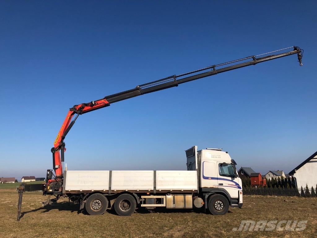 Volvo FM 12 Platformas/izkraušana no sāniem