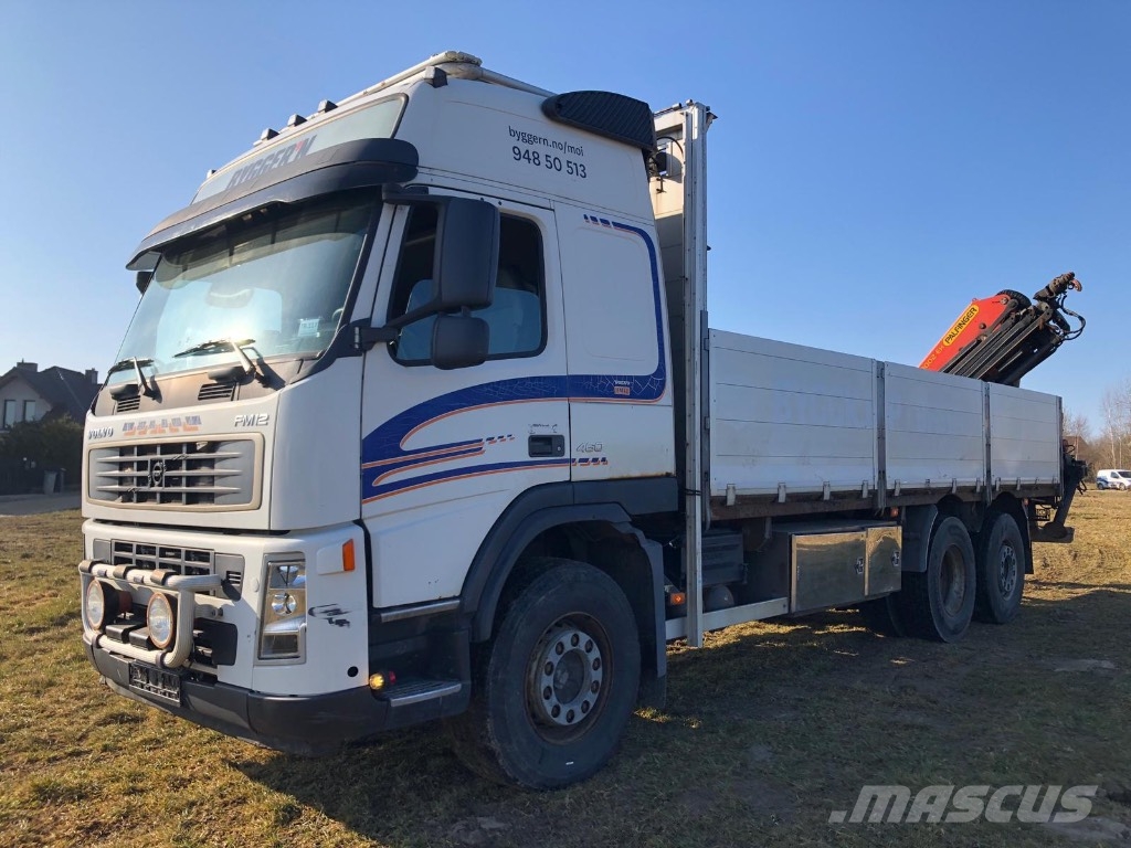 Volvo FM 12 Platformas/izkraušana no sāniem