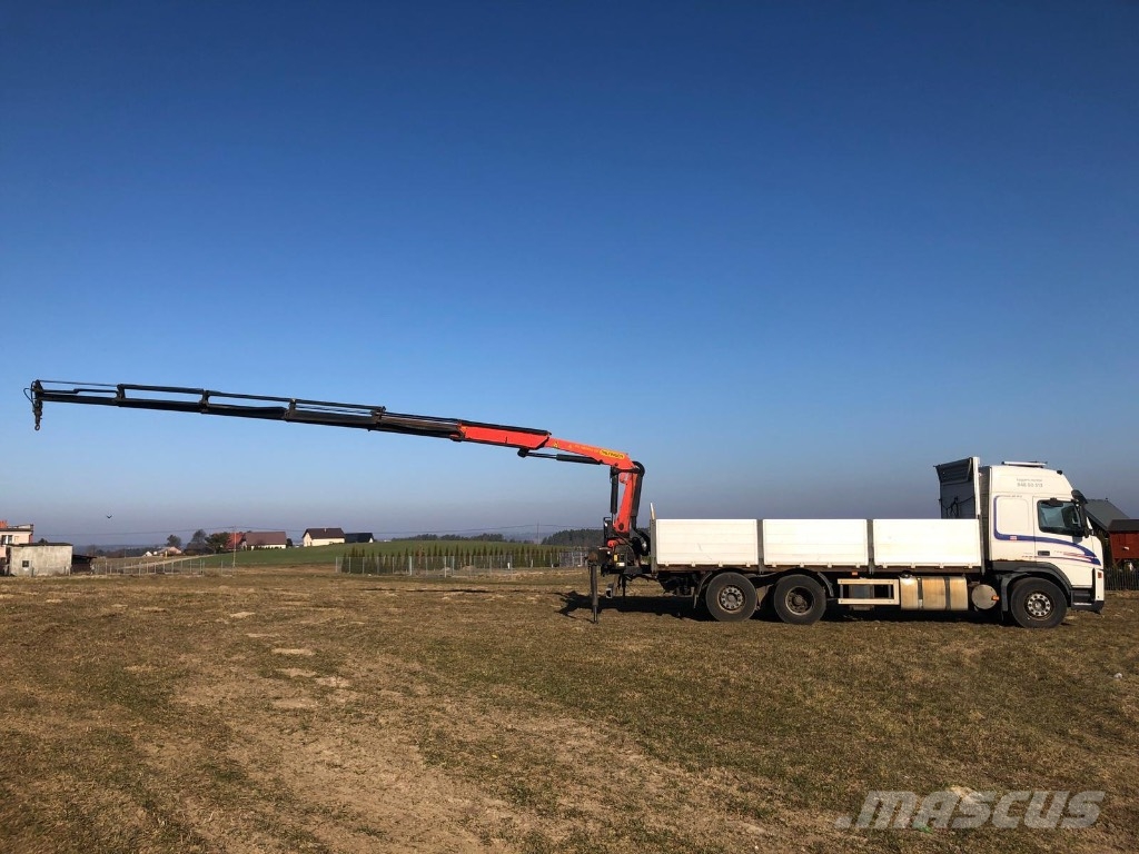 Volvo FM 12 Platformas/izkraušana no sāniem