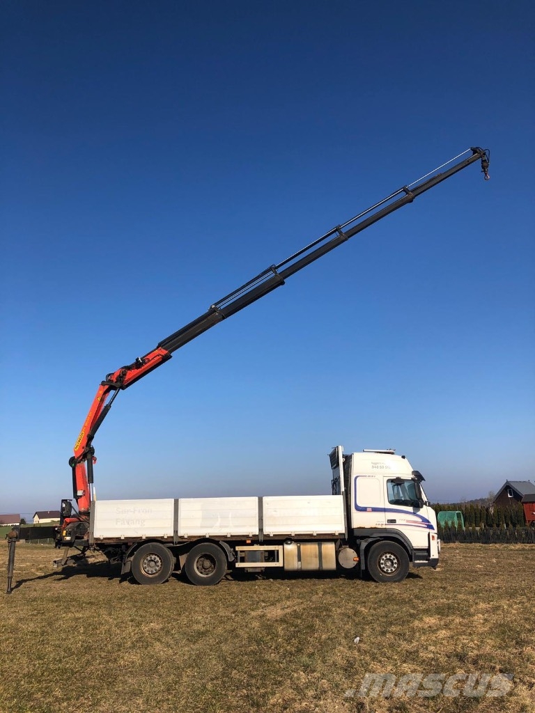 Volvo FM 12 Platformas/izkraušana no sāniem