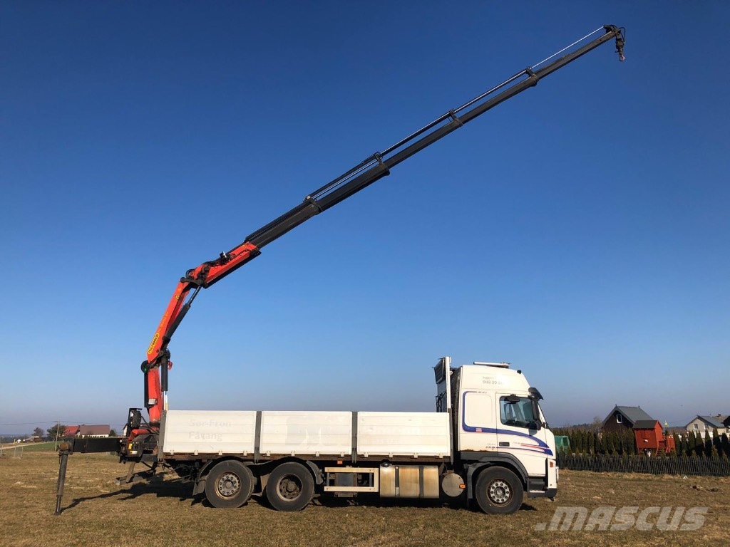 Volvo FM 12 Platformas/izkraušana no sāniem