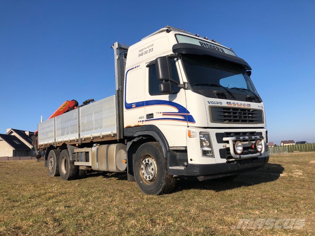 Volvo FM 12 Platformas/izkraušana no sāniem