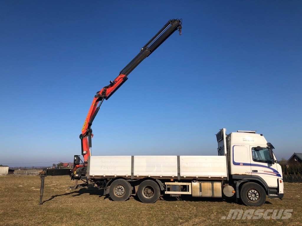 Volvo FM 12 Platformas/izkraušana no sāniem