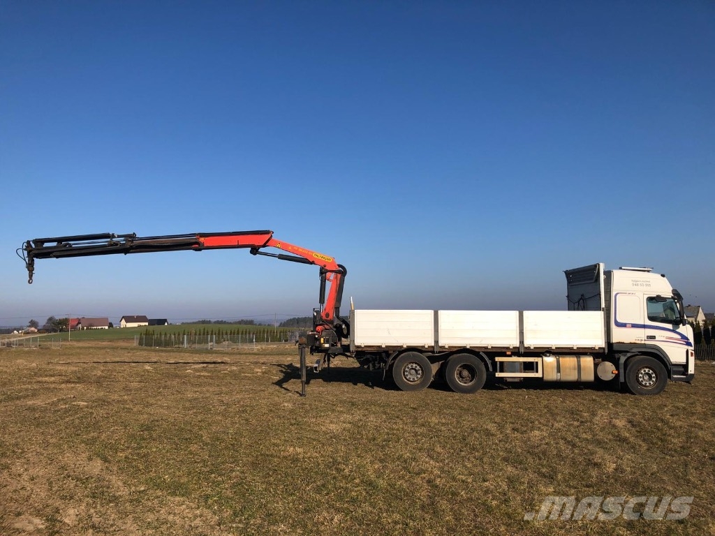 Volvo FM 12 Platformas/izkraušana no sāniem