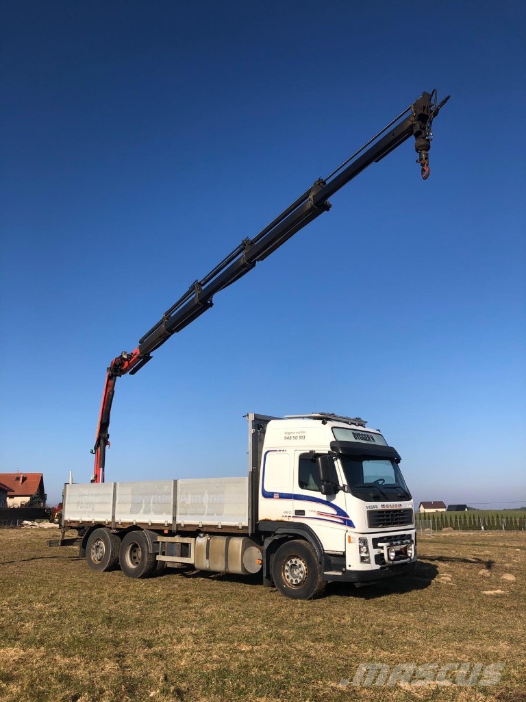 Volvo FM 12 Platformas/izkraušana no sāniem