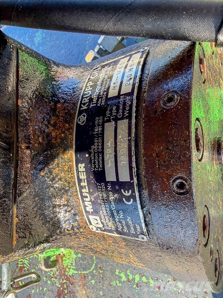 Müller MS-6 HFB Spundwandramme MS10 Täryjuntat