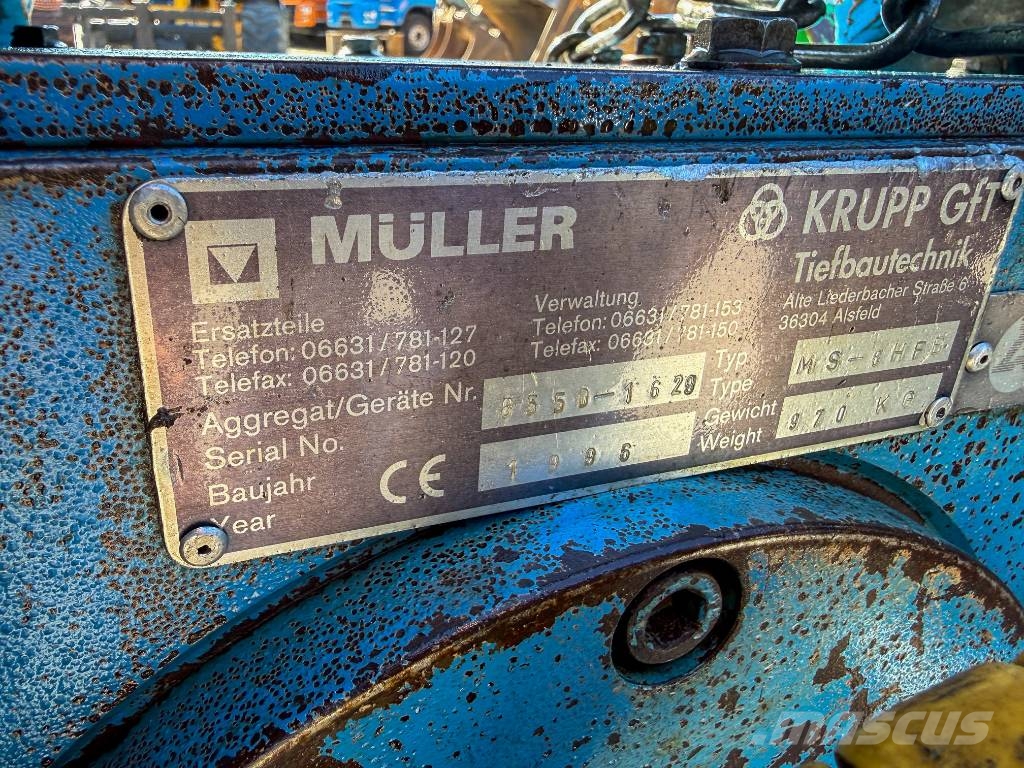 Müller MS-6 HFB Spundwandramme MS10 Täryjuntat