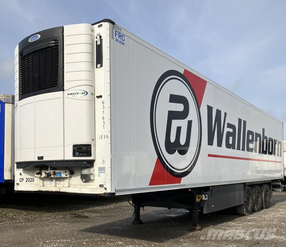 Schmitz Cargobull Trailer Reefer Flower Width & Double Stock Straigh نصف مقطورات بدرجة حرارة قابلة للضبط