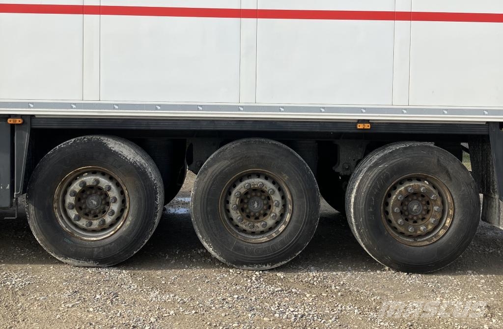 Schmitz Cargobull Trailer Reefer Flower Width & Double Stock Straigh نصف مقطورات بدرجة حرارة قابلة للضبط
