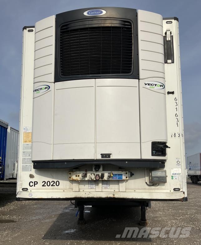 Schmitz Cargobull Trailer Reefer Flower Width & Double Stock Straigh نصف مقطورات بدرجة حرارة قابلة للضبط