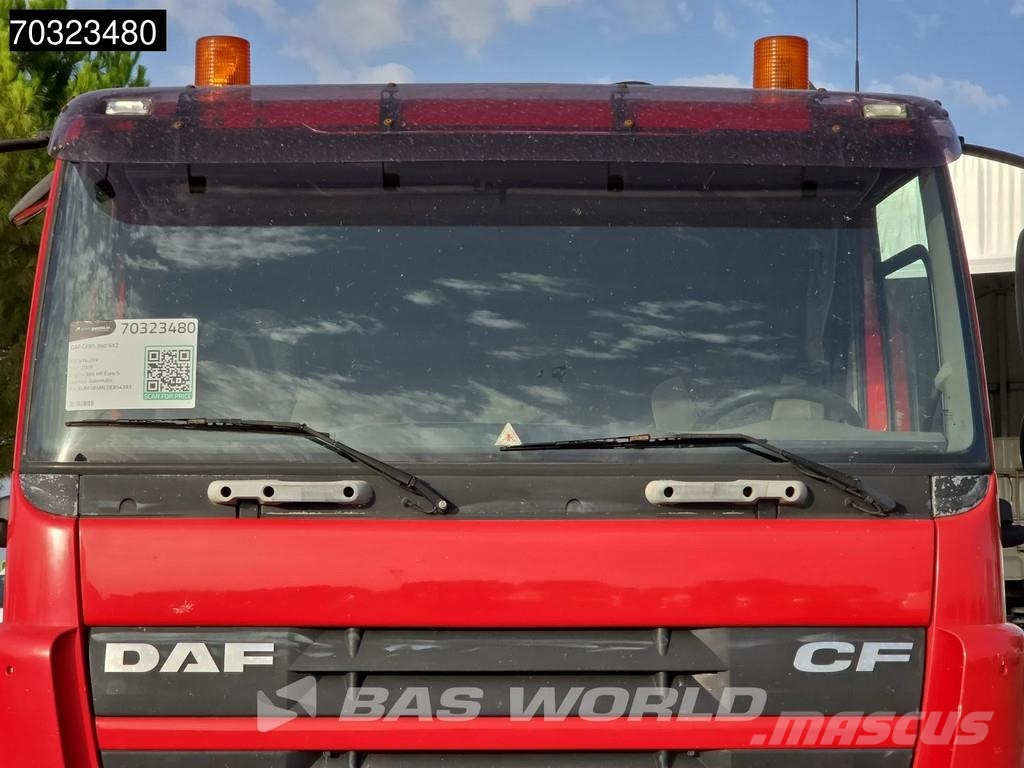 DAF CF85.360 6X2 Palfinger PK27002 con 8 extensiones, Camiones de cama baja