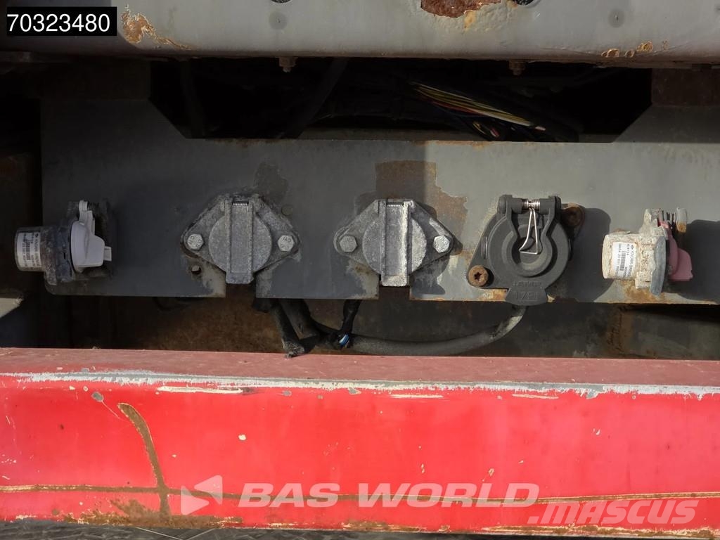 DAF CF85.360 6X2 Palfinger PK27002 con 8 extensiones, Camiones de cama baja