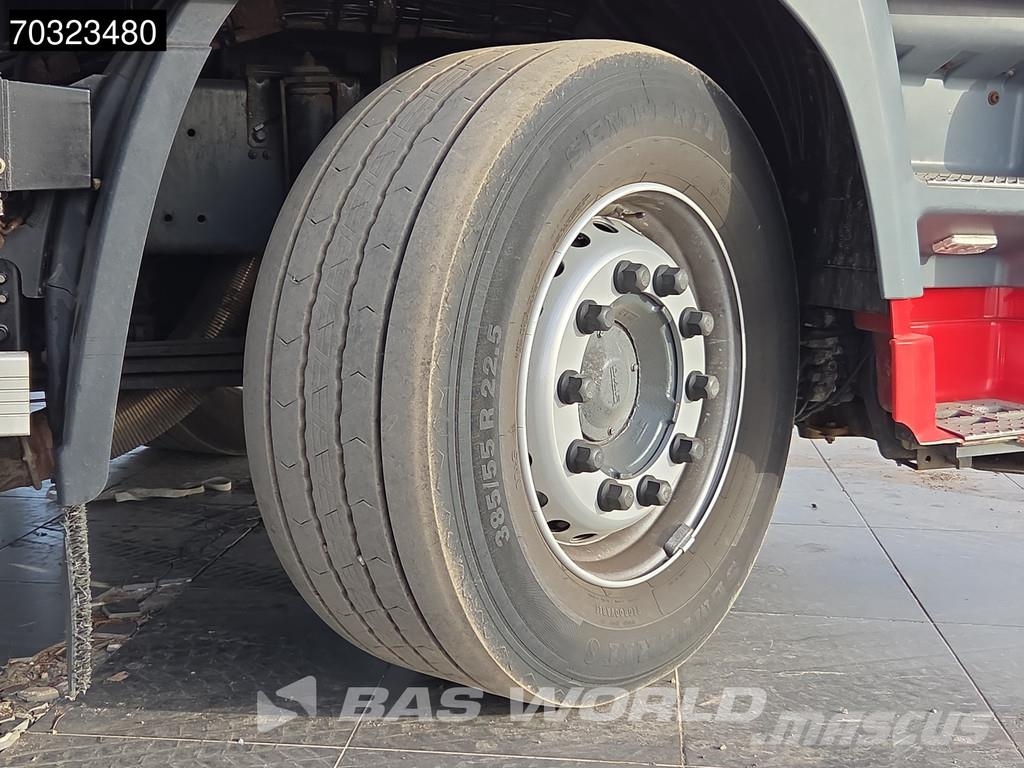 DAF CF85.360 6X2 Palfinger PK27002 con 8 extensiones, Camiones de cama baja