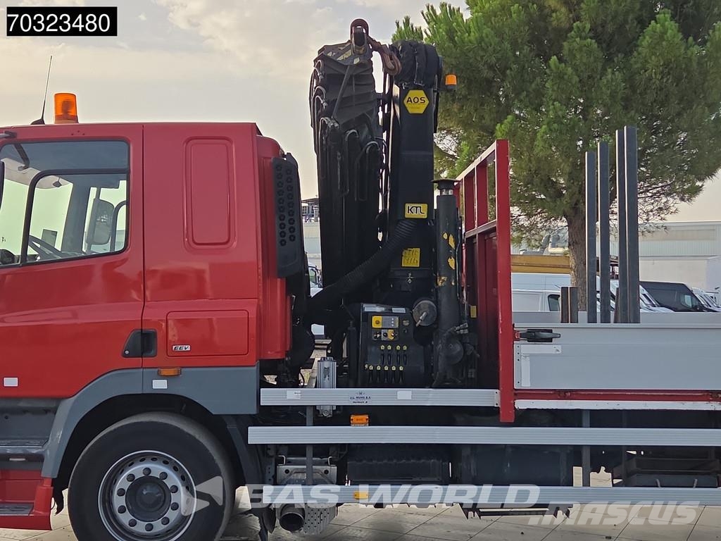 DAF CF85.360 6X2 Palfinger PK27002 con 8 extensiones, Flatbed / Dropside trucks