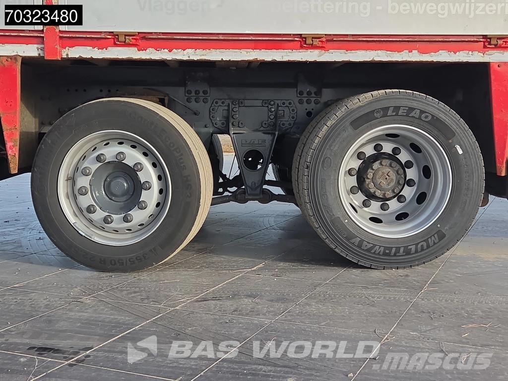 DAF CF85.360 6X2 Palfinger PK27002 con 8 extensiones, Camiones de cama baja