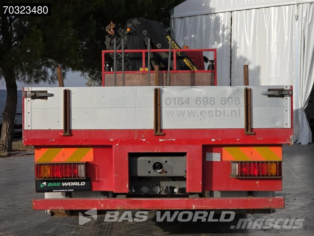 DAF CF85.360 6X2 Palfinger PK27002 con 8 extensiones, Camiones de cama baja