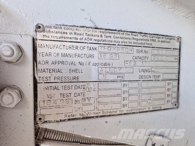 Mercedes-Benz Axor 1836 Camiones cisterna