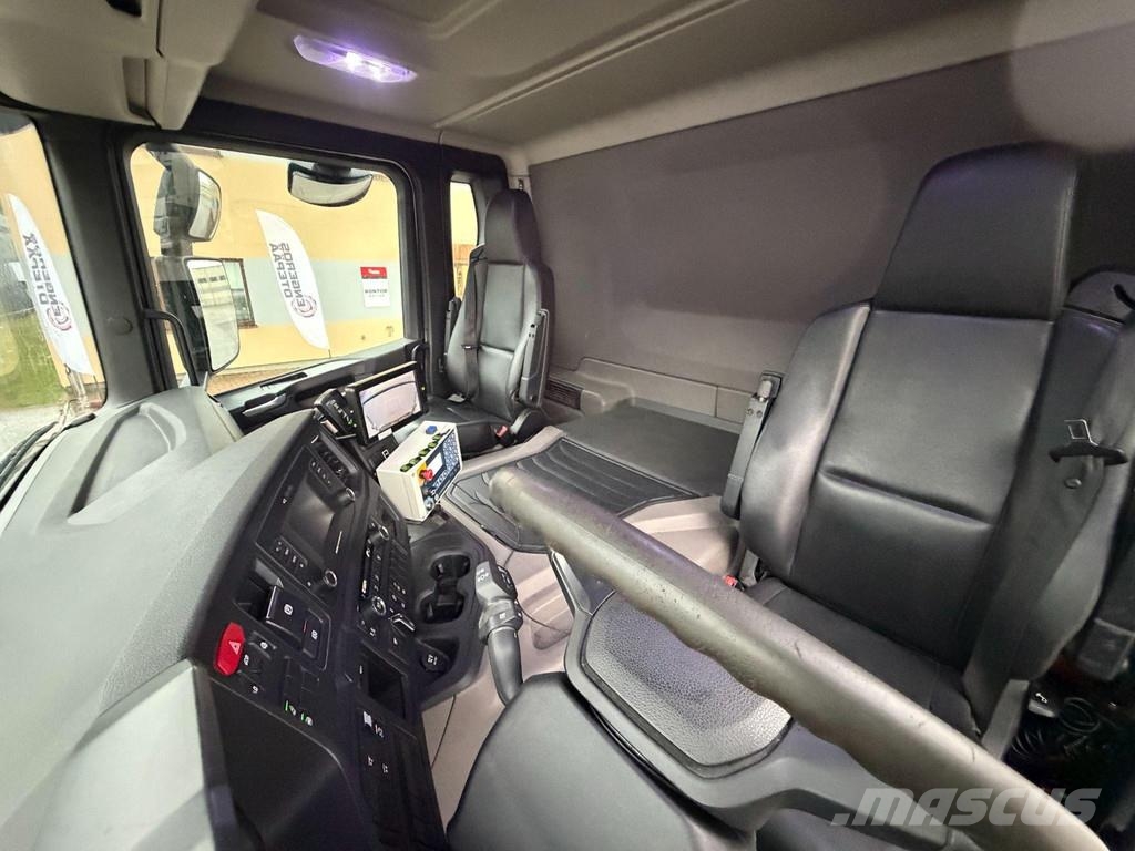 Scania P360 6X2*4 EURO6 + NORBA PRESS + VINCH Atkritumu izvešanas transports