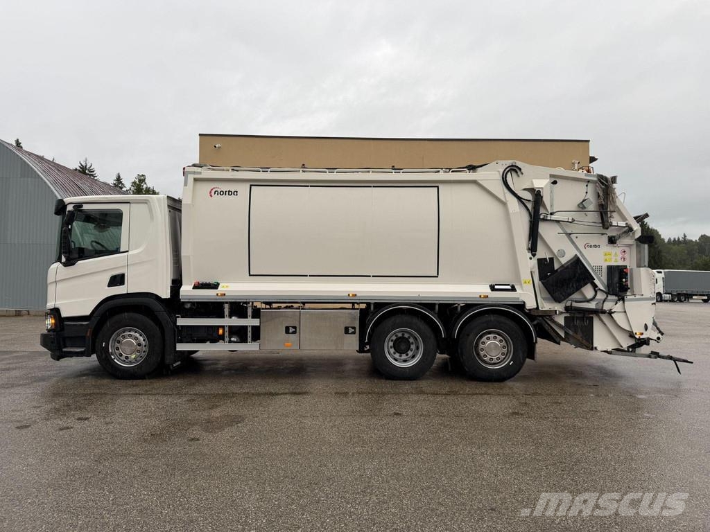 Scania P360 6X2*4 EURO6 + NORBA PRESS + VINCH Atik kamyonlari