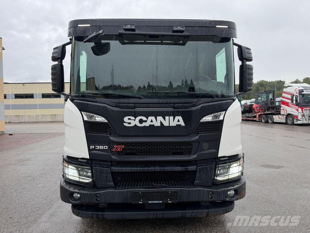 Scania P360 6X2*4 EURO6 + NORBA PRESS + VINCH Atkritumu izvešanas transports