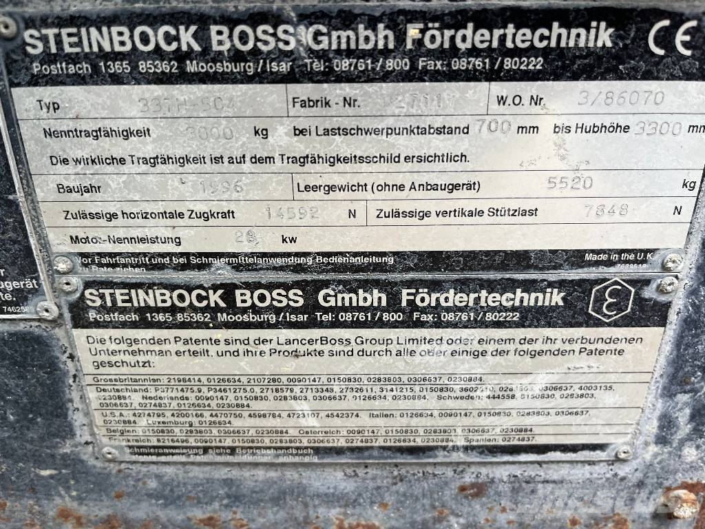 Steinbock Boss 337-504 V-2549 IO Pārvadātājs iekraušanai no sāniem