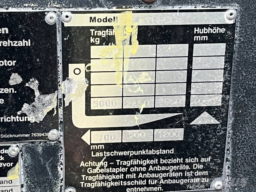 Steinbock Boss 337-504 V-2549 IO Pārvadātājs iekraušanai no sāniem