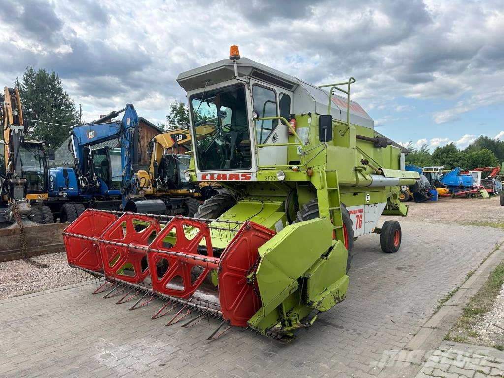 CLAAS Dominator 76 Combine harvesters
