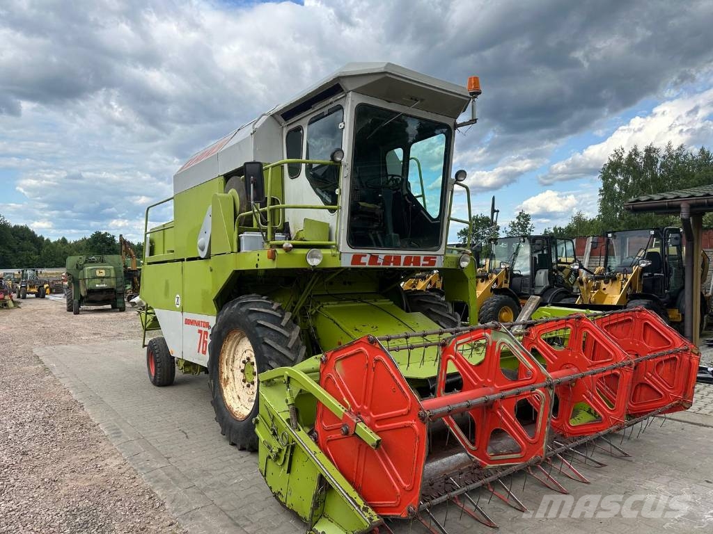 CLAAS Dominator 76 Combine harvesters
