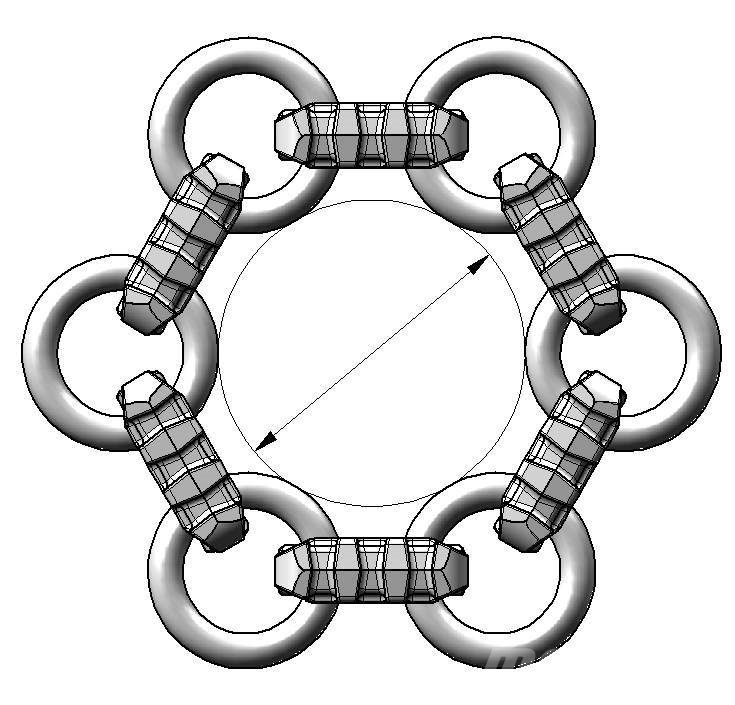 Veriga LESCE VERIGA TPC PROTECTION CHAINS 履帶、鏈條和車盤