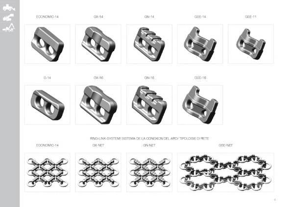 Veriga LESCE VERIGA TPC PROTECTION CHAINS 履帶、鏈條和車盤