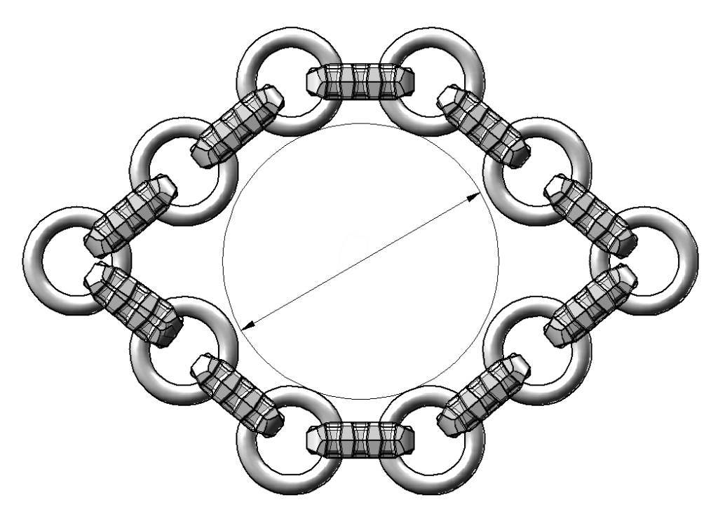 Veriga LESCE VERIGA TPC PROTECTION CHAINS 履帶、鏈條和車盤