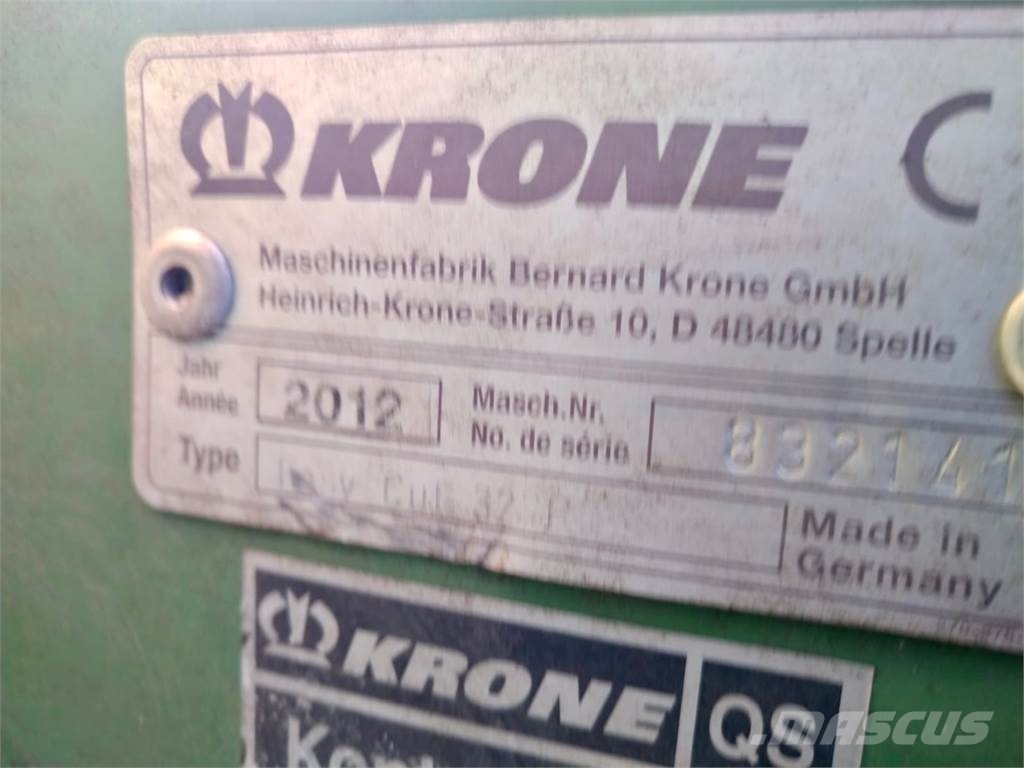 Krone EasyCut 32 P Uređaji za kosačice