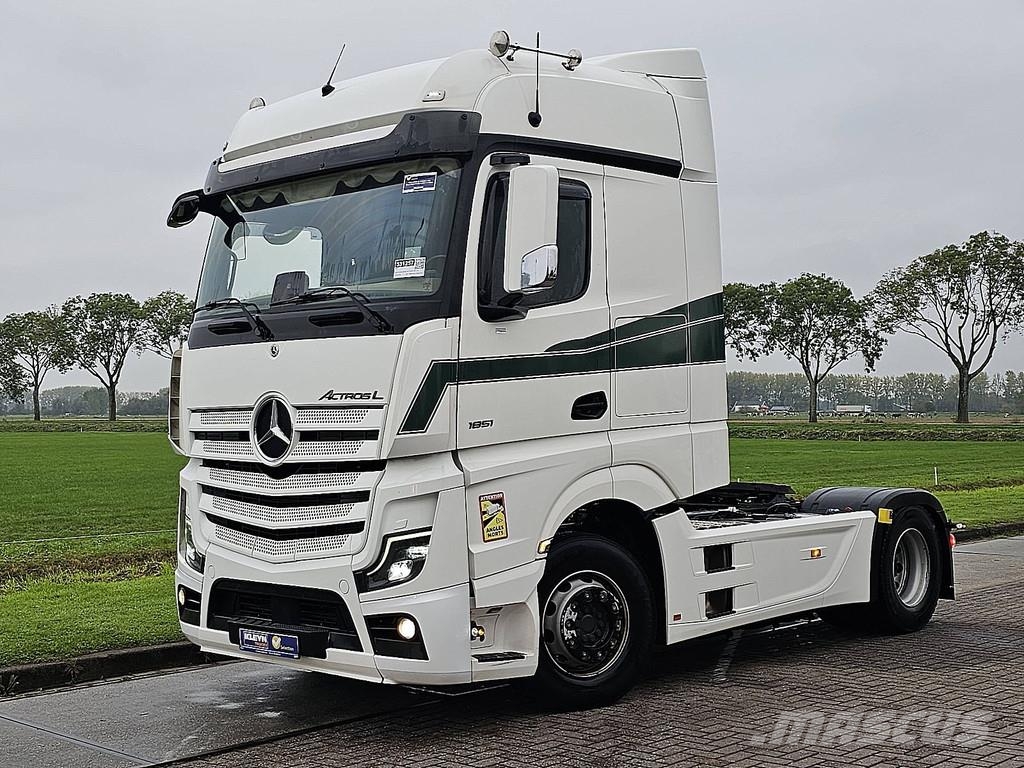 Mercedes-Benz ACTROS 1851 LS BIG SPACE,2Xtank,Standklima,oil ret Sattelzugmaschinen