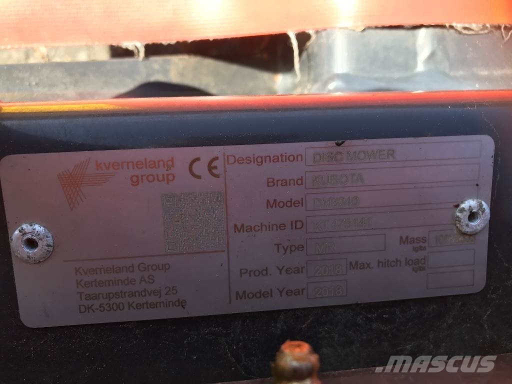 Kubota DM 3340 Mäher