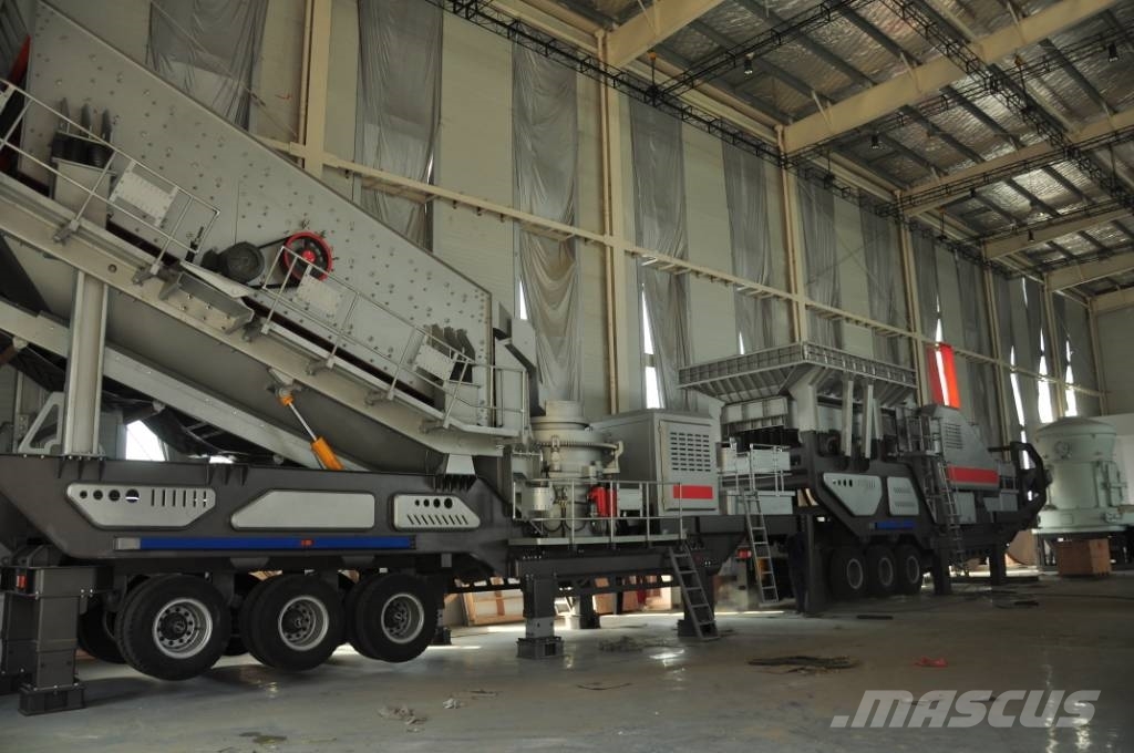 Liming Y3S1860HP220 concasseur mobile giratoire 150t/h Mobile Brecher
