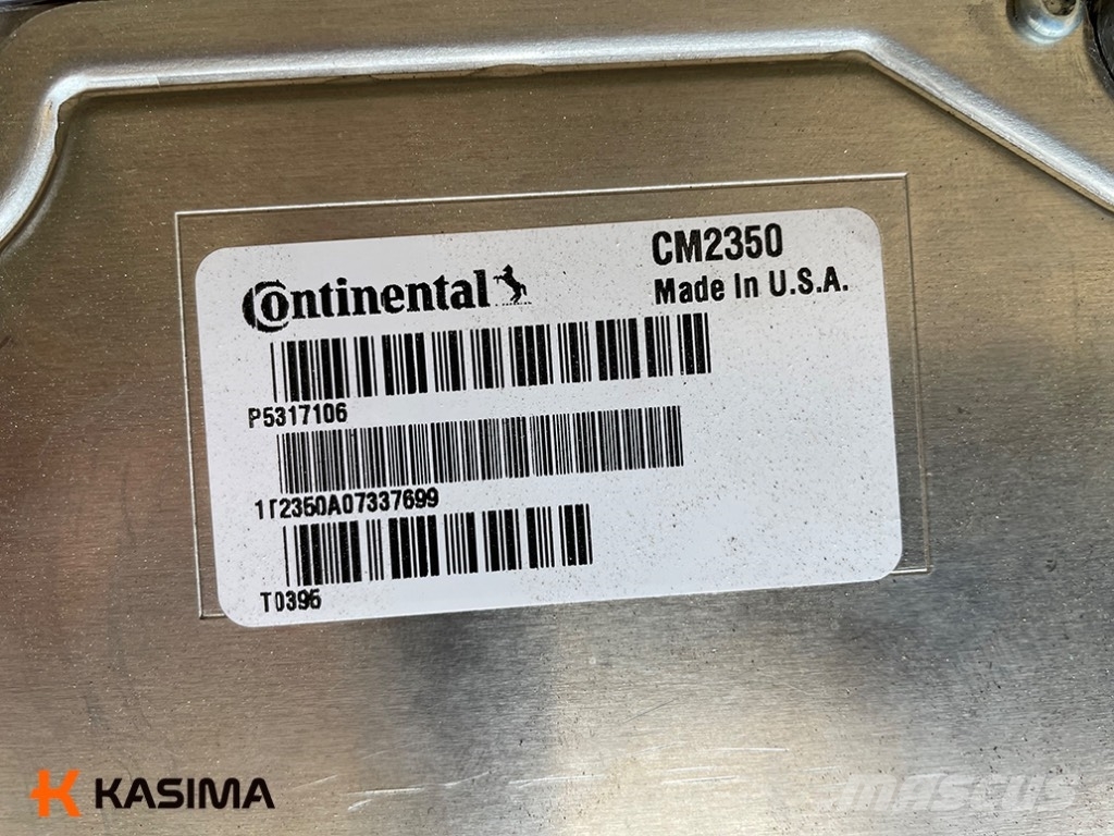Continental ECU Module P5317106 for Komatsu Elektroonikaseadmed