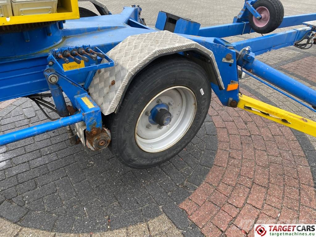 Omme 2900EBZ Tow Telescopic Boom Work Lift 2900cm المنصات الهوائية المثبتة على مقطورة