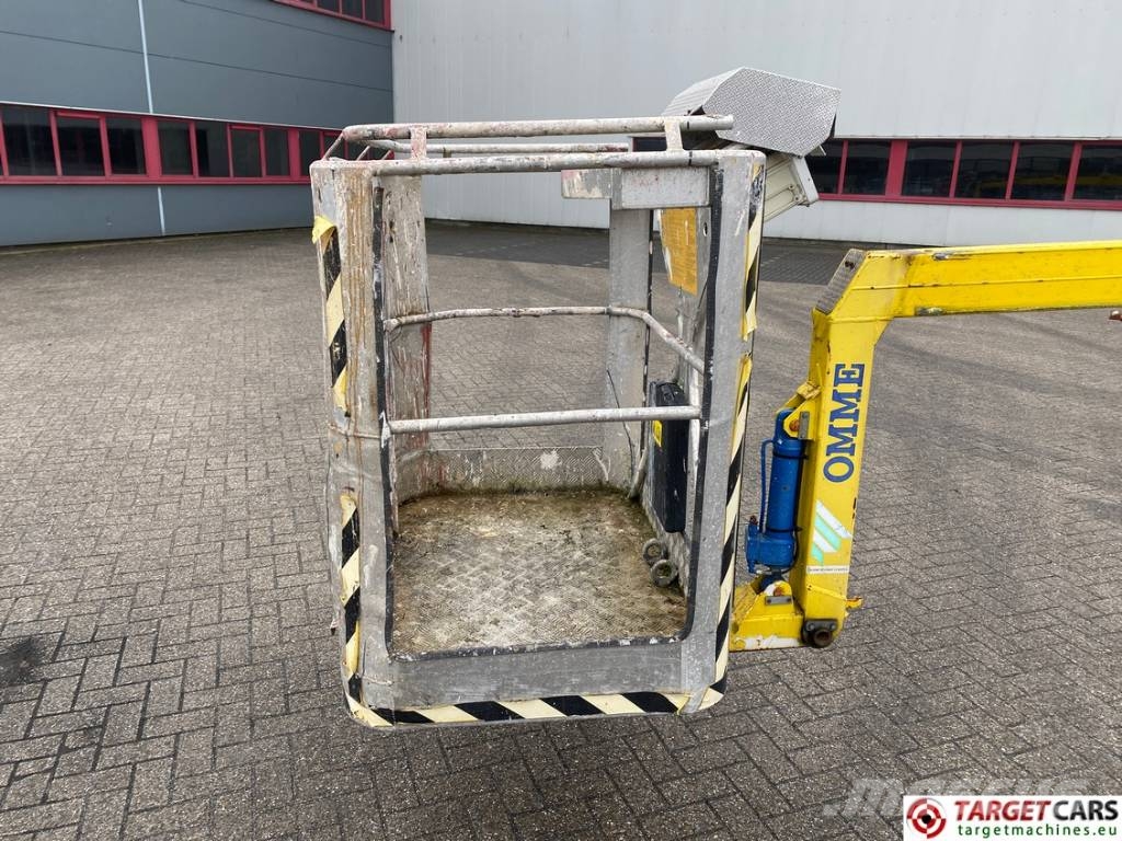 Omme 2900EBZ Tow Telescopic Boom Work Lift 2900cm المنصات الهوائية المثبتة على مقطورة