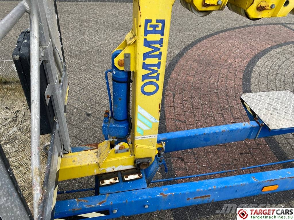 Omme 2900EBZ Tow Telescopic Boom Work Lift 2900cm المنصات الهوائية المثبتة على مقطورة