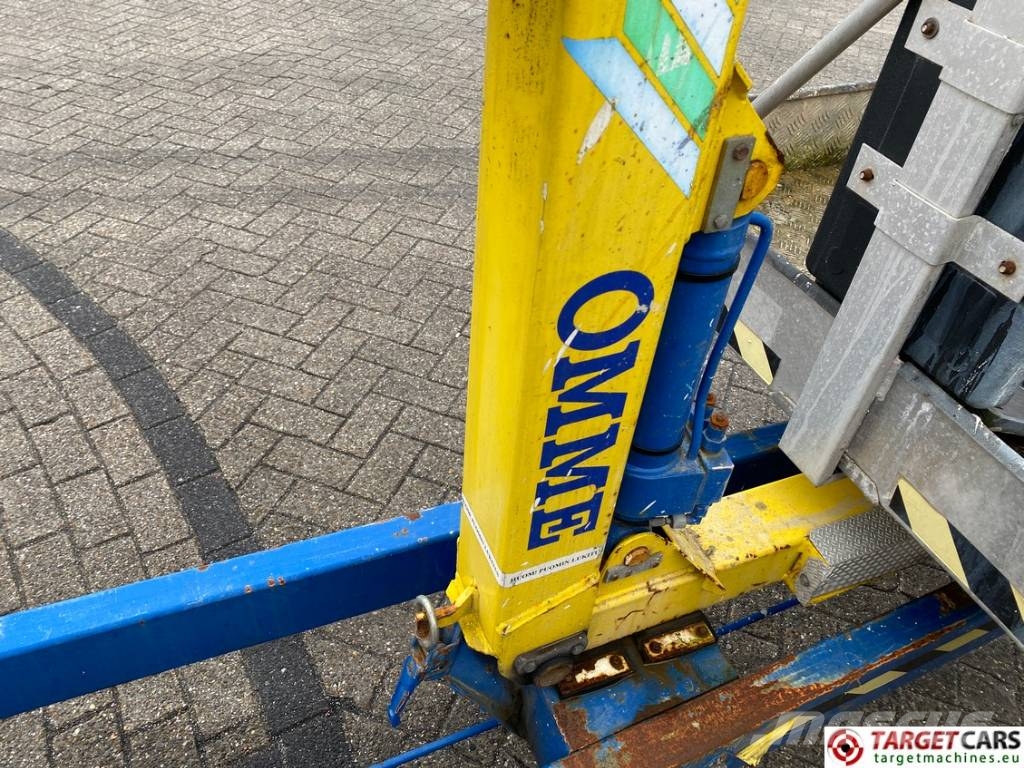 Omme 2900EBZ Tow Telescopic Boom Work Lift 2900cm المنصات الهوائية المثبتة على مقطورة