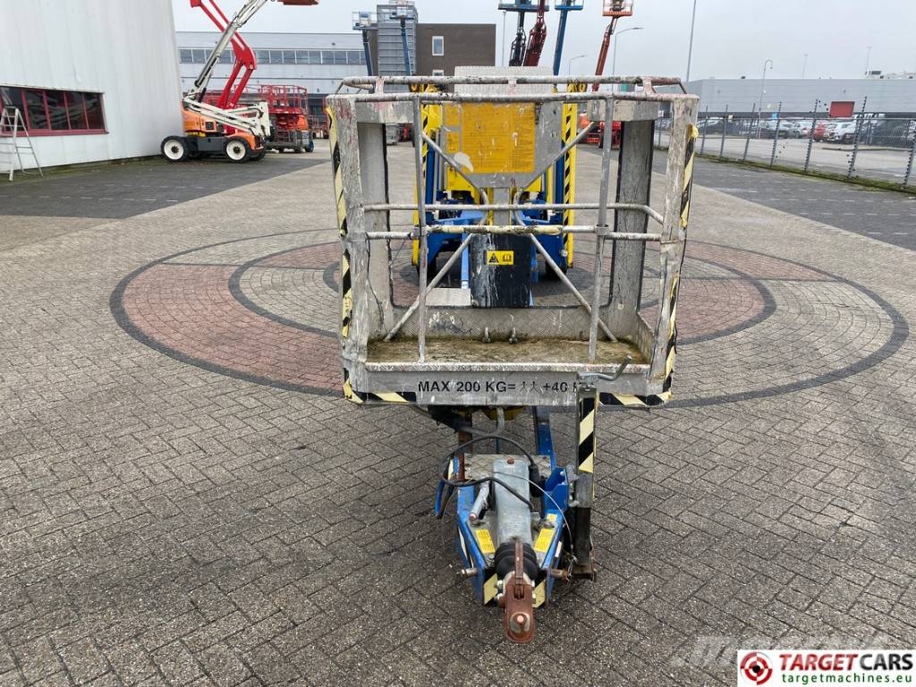 Omme 2900EBZ Tow Telescopic Boom Work Lift 2900cm المنصات الهوائية المثبتة على مقطورة