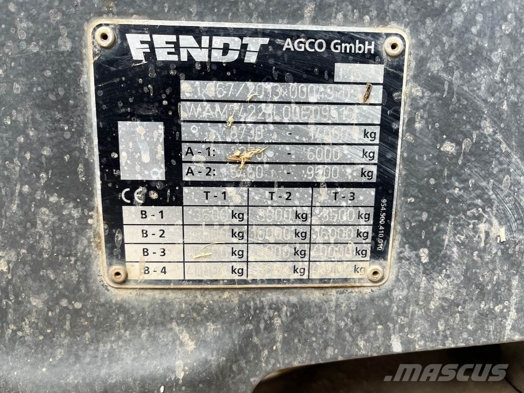Fendt 722 Vario SCR Profi Ciągniki rolnicze