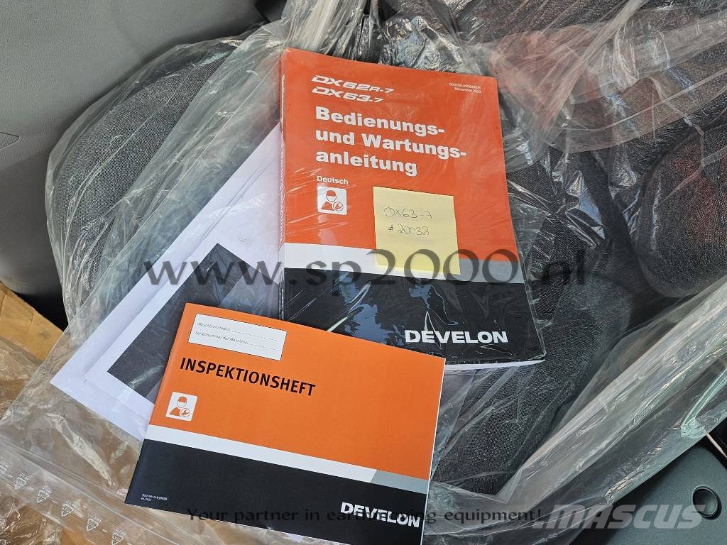 Develon DX 63-7 Midi excavators 7t - 12t