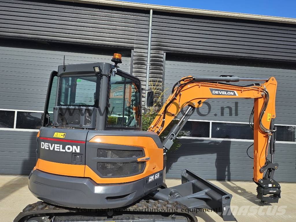 Develon DX 63-7 Midi excavators 7t - 12t
