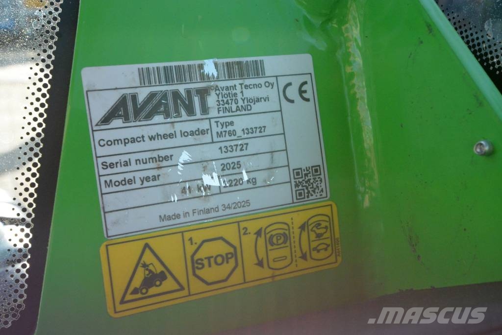 Avant 760 I Mini nakladalci