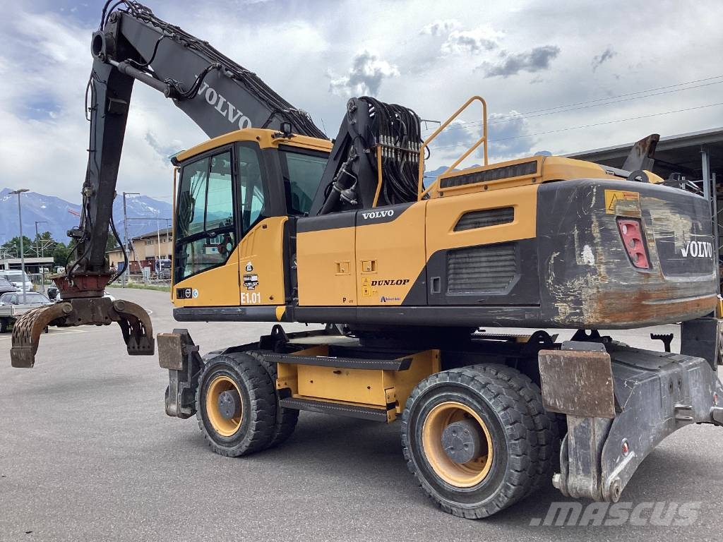 Volvo EW 210 D Stroje pre manipuláciu s odpadom