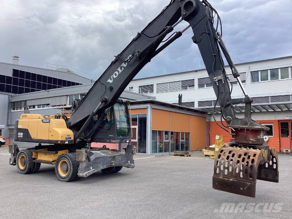 Volvo EW 210 D Stroje pre manipuláciu s odpadom