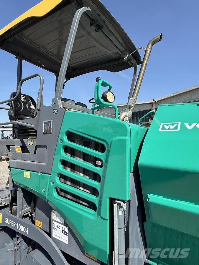 Vögele S 1000i Asfaltadoras